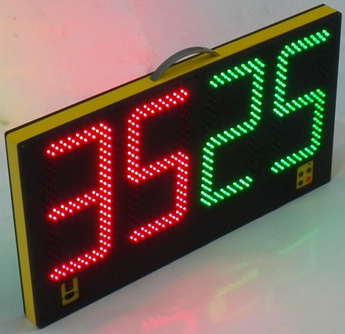 Табло замены игроков БТ-925 для футбола. Внешний вид