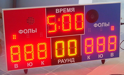 Универсальное табло для единоборств БТ-74