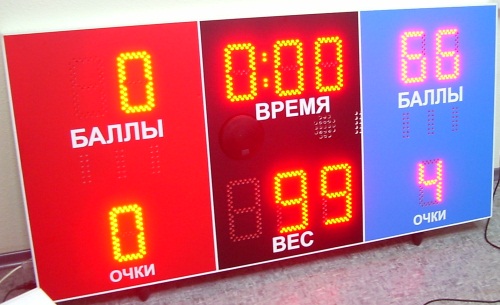 Табло для борьбы и самбо БТ-750